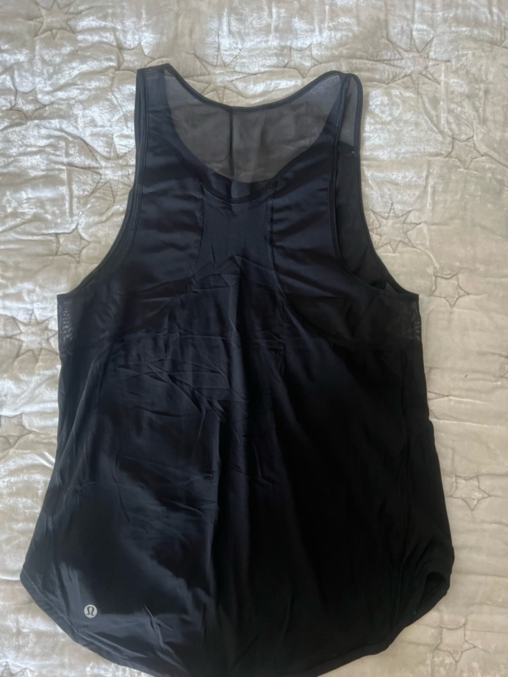 Lululemon Black Racerback Athletic Tank Top